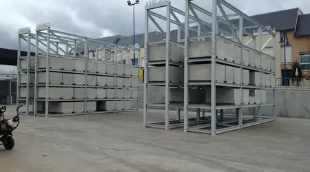 Lests en béton armé pour le controle d'un élévateur à bateau - Port en bessin - capacité 300 tonnes Lests en béton armé pour le controle d'un élévateur à bateau - Port en bessin - capacité 300 tonnes