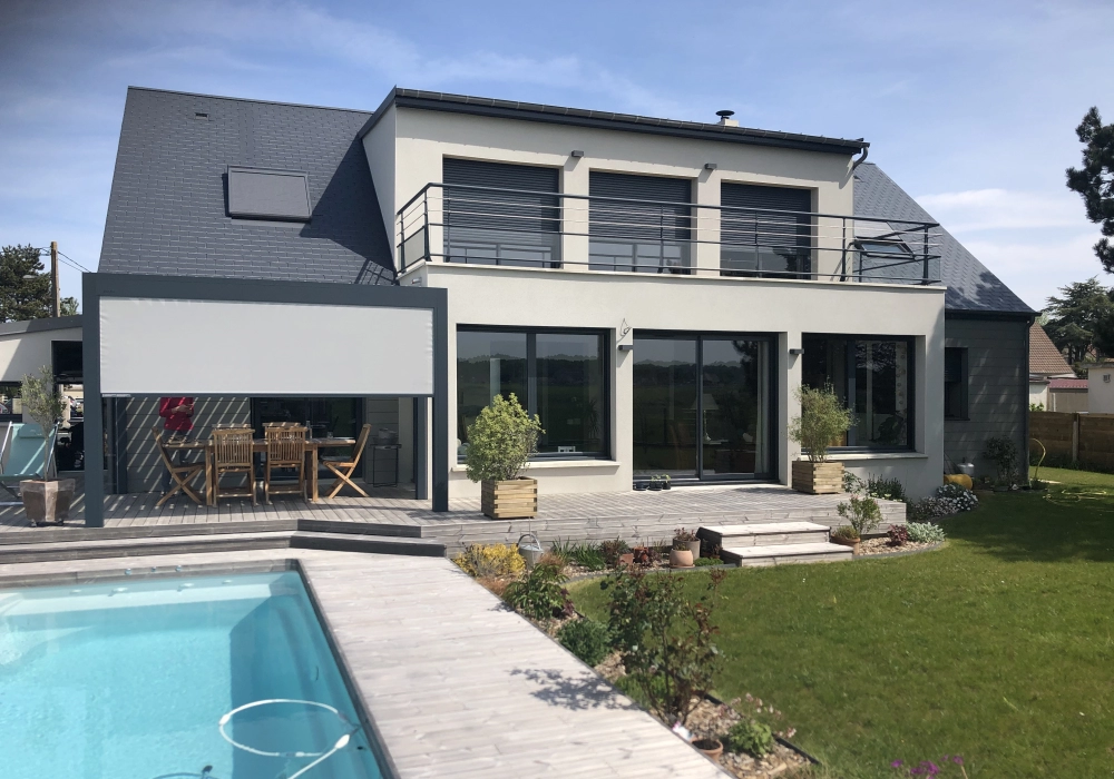 Réhabilitation et extension d'une maison individuelle - TCE