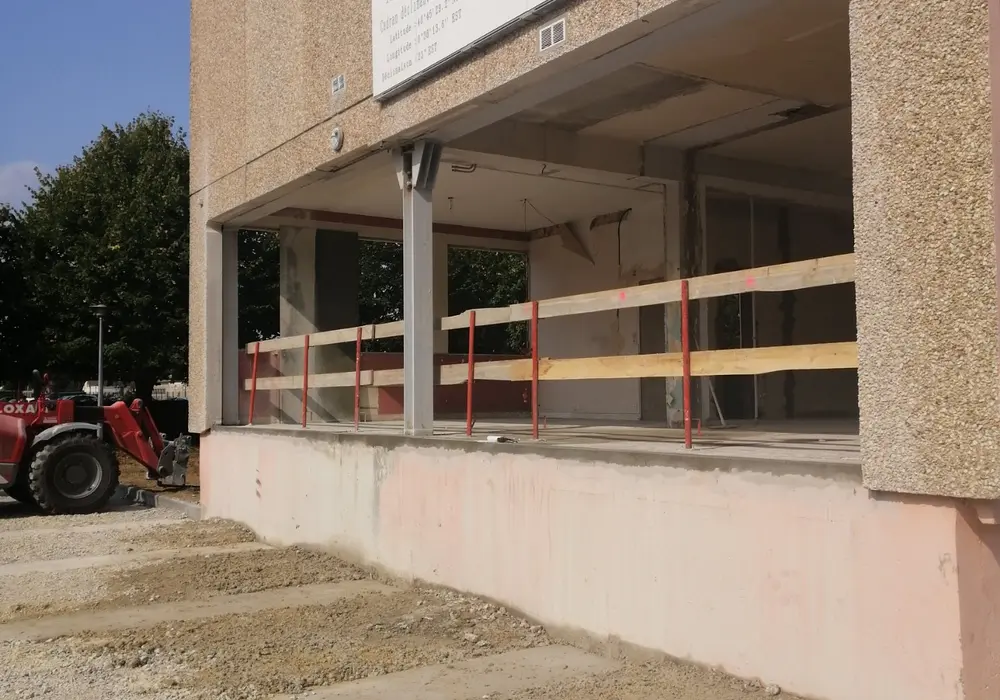 Ouverture de pignon - L'Aigle