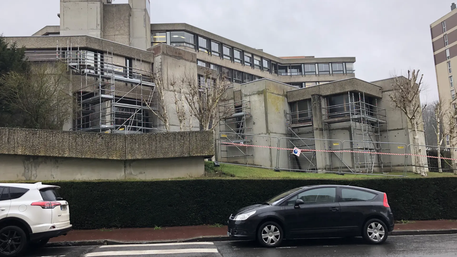 Modification et réparation de façade - CPAM Manche