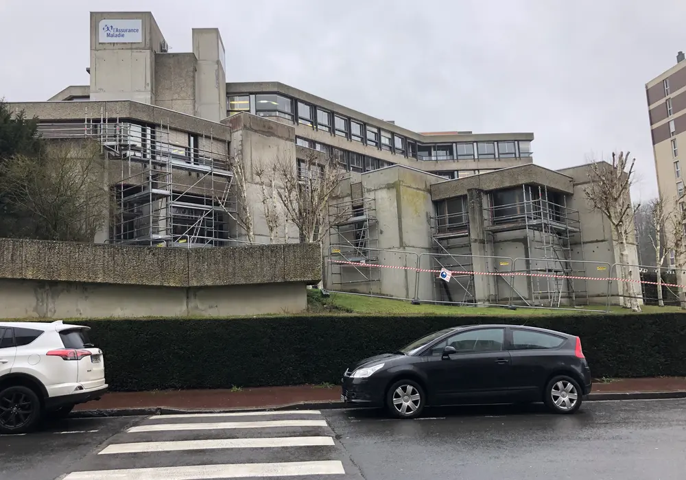Modification et réparation de façade - CPAM Manche