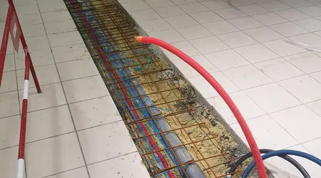 Travaux dans magasin en activité Travaux dans magasin en activité