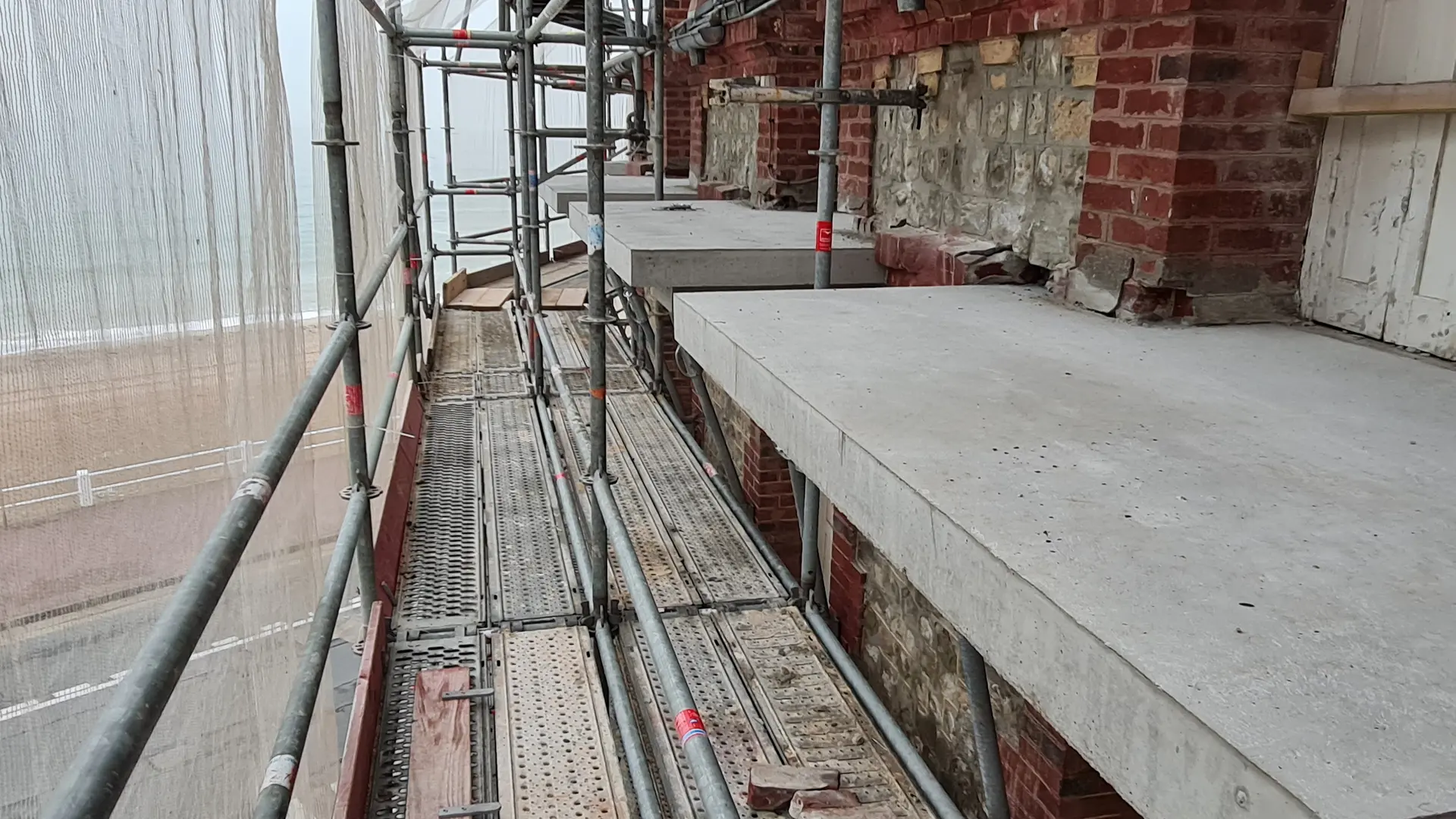 Reconstruction de 12 balcons - Villers-sur-Mer