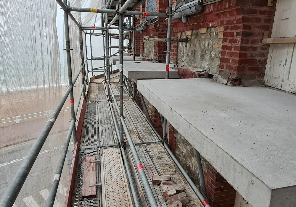 Reconstruction de 12 balcons - Villers-sur-Mer