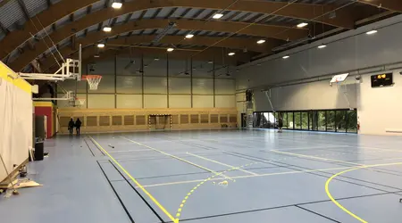 Réhabilitation du gymnase Viking - Centre sportif de Normandie - Houlgate Réhabilitation du gymnase Viking - Centre sportif de Normandie - Houlgate