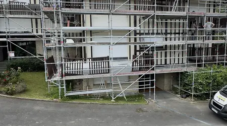 Reprise de façade et réparation de balcon sur 4 résidences - Bernerville Reprise de façade et réparation de balcon sur 4 résidences - Bernerville