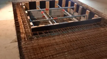 Construction d'une Fosse technique en industrie Construction d'une Fosse technique en industrie